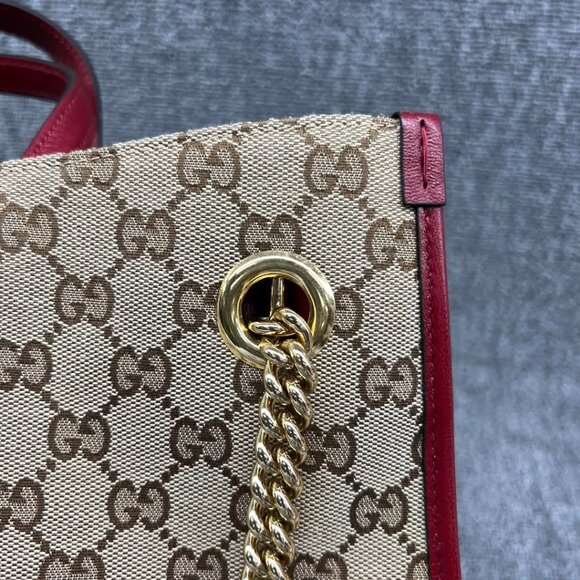 Gucci GG Leather Tote Bag 840-032825 - Picture 4 of 16